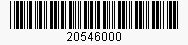 Code: 20546000