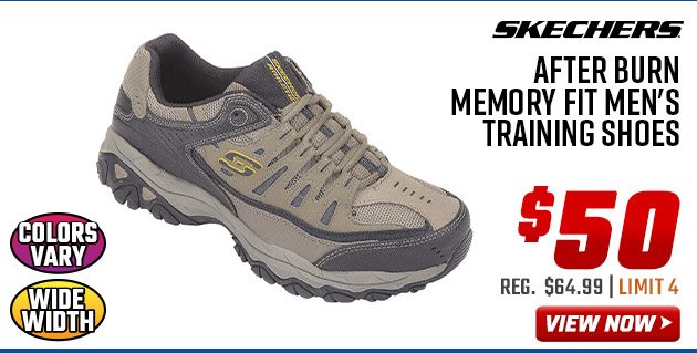 Skechers After Burn Memory Fit Men's Training Shoes