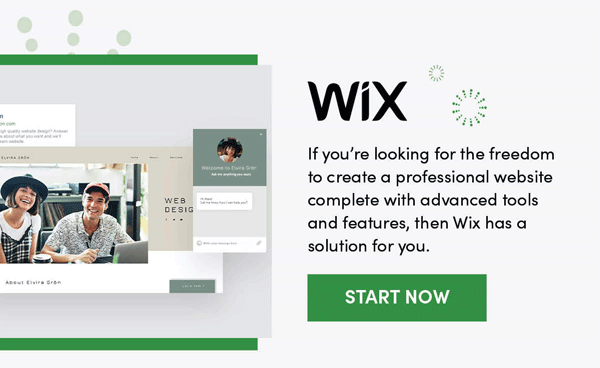 Wix | Start Now 