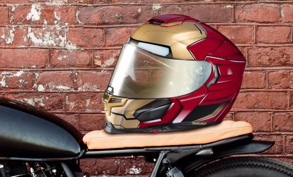 Iron Man HJC RPHA 70 ST Full-Face with Sunshield Visor System Helmet (HJC/Helmet House)
