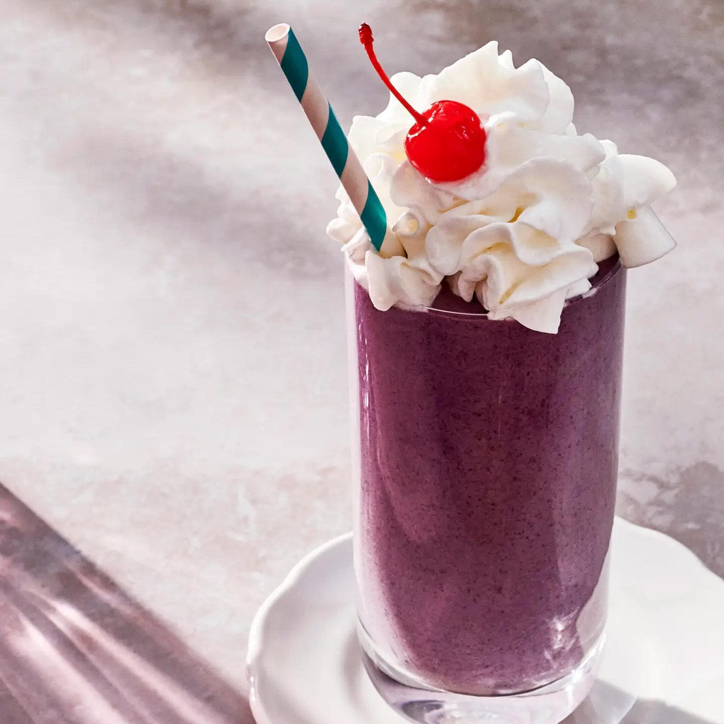 Blueberry Pie Milkshake