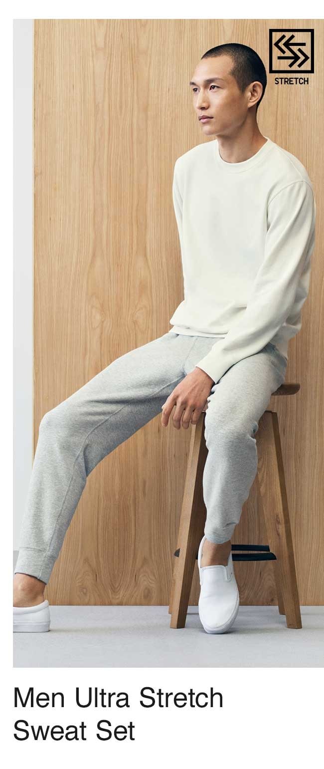 MEN ULTRA STRETCH SWEAT SET