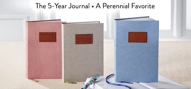 Shop 5-Year Journal