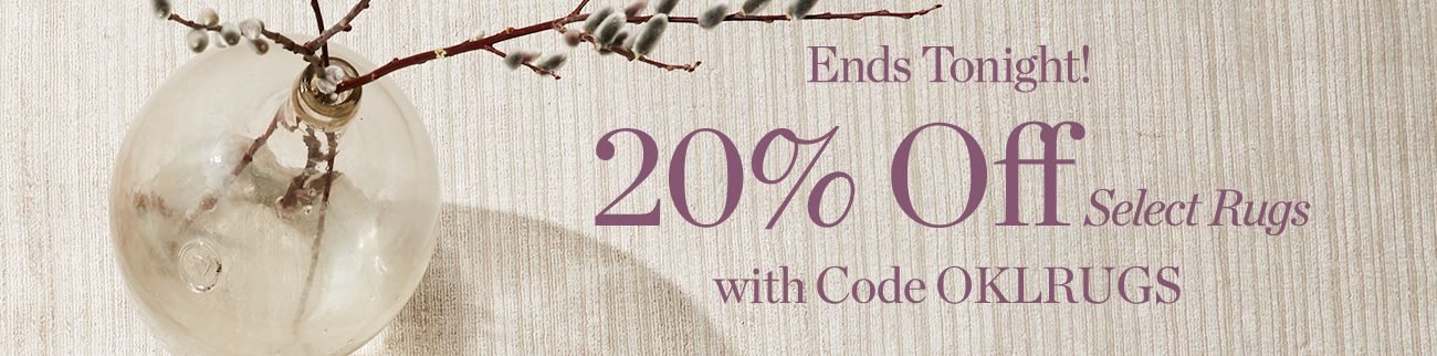 20% off rugs