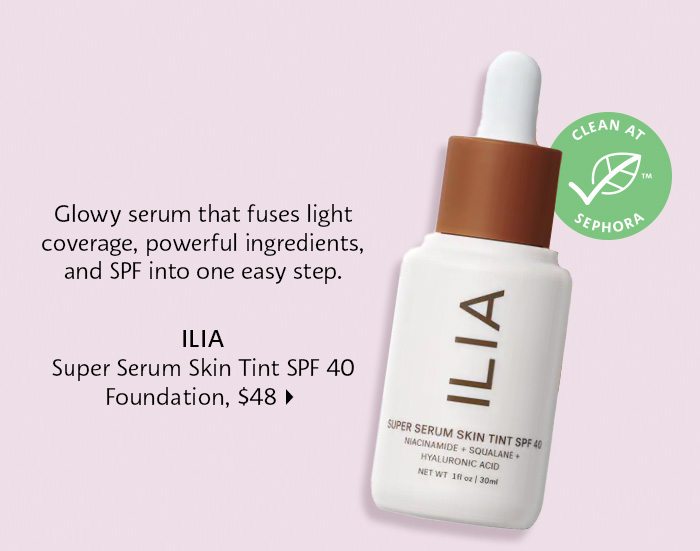  ILIA - Super Serum Skin Tint SPF 40 Foundation