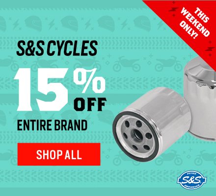 S&S Cycles 15% Off Entire Brand - Shop All