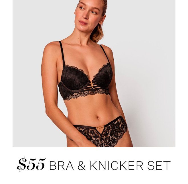 $55 Bra & Knicker Set