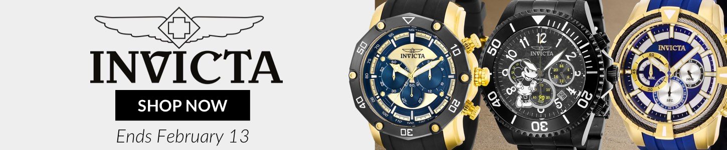 Invicta Invincible in Detail Make a statement. Up to 96% off! Ends February 13