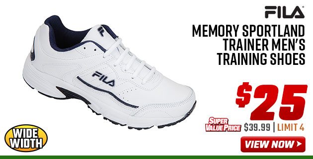 Fila Memory Sportland Trainer Men's Training Shoes