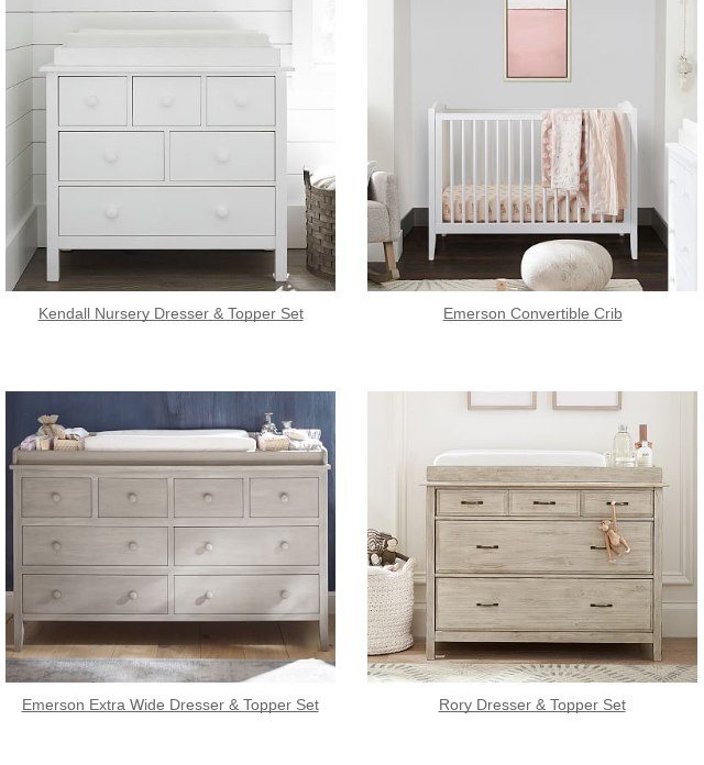 kendall extra wide nursery dresser