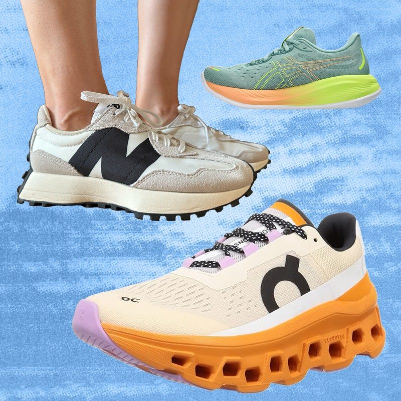 Best walking shoes for women featuring a collage of sneakers