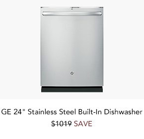 Shop GE 24 Stainless Steel Built-In Dishwasher