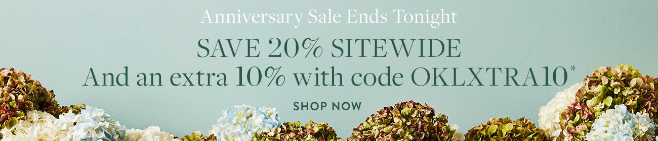 Anniversary Sale