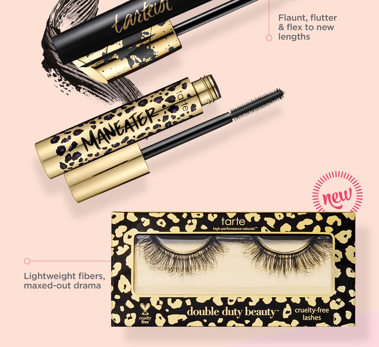 Maneater Voluptuous Mascara $23 | Maneater Lashes $12 | Shop Now