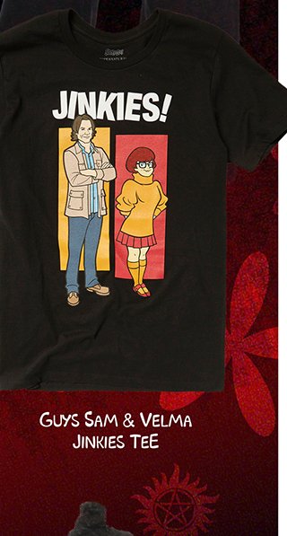 Guys Sam and Velma Jinkies Tee