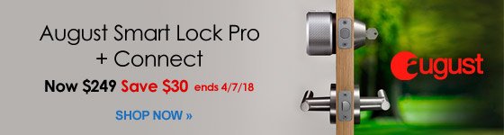 Save $30 on an August Smart Lock Pro + Connect