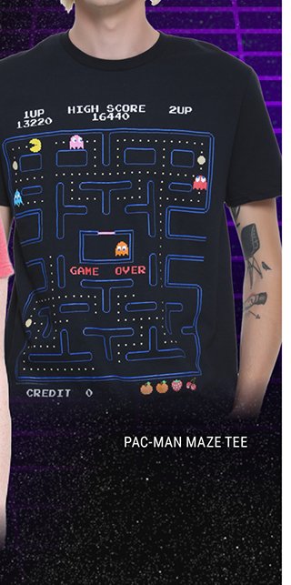Pac-Man Maze Tee