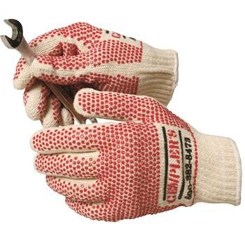 GEMPLER'S Cotton Knit Gripper Dot Gloves
