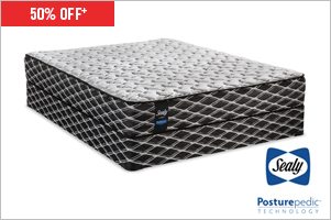 Sealy Posturepedic Camus Queen Mattress Set.