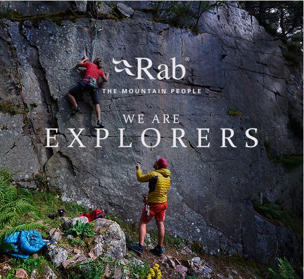 We are explorers - Rab The Mountain People