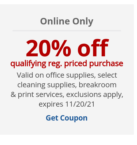 General Office Depot Offer