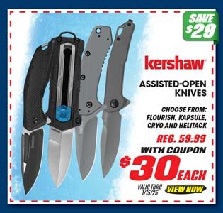 Kershaw Assisted-Open Folding Knife