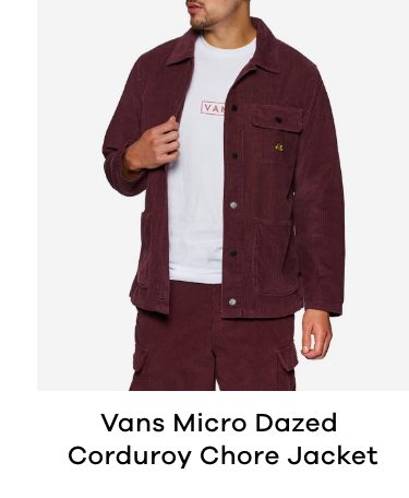 Vans Micro Dazed Corduroy Chore Jacket