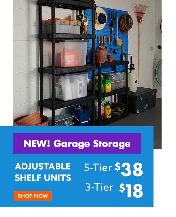 Adjustable Shelf Units