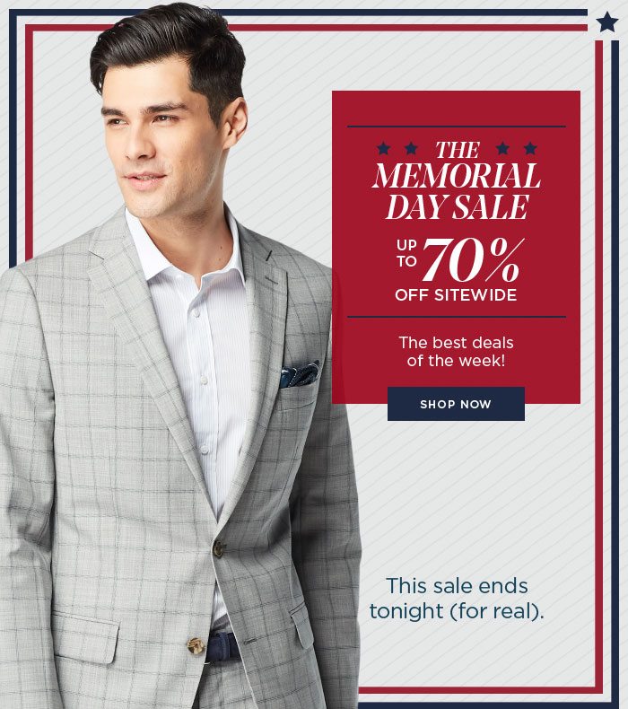 The Memorial Day Sale