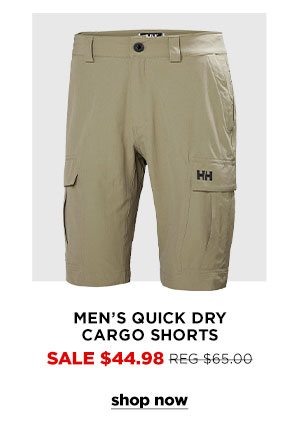 Men's Quick Dry Cargo Shorts - Click to Shop Now