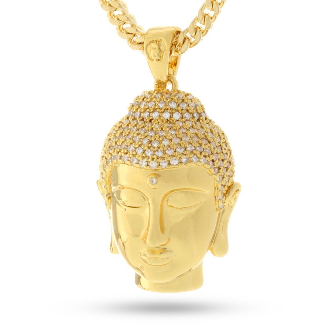 14K Gold Polished Mini Buddha