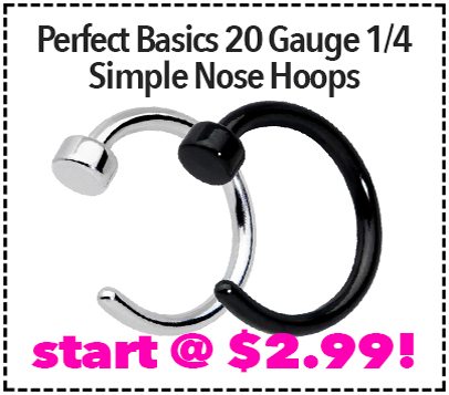 Infinity Nose Ring - Only $2.99 >