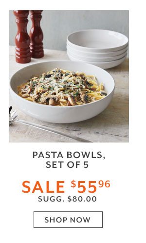 Pasta Bowls, Set of 5