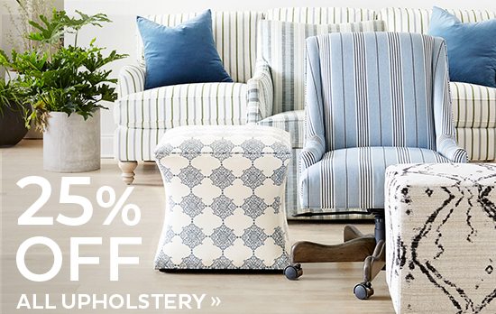 25% Off All Upholstery*