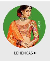 Indian Ethnic Lehengas in various designs and styles. Shop!