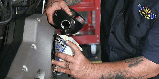 How to change primary oil