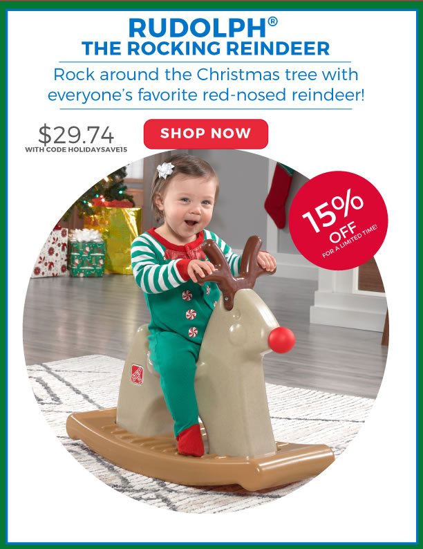 Shop Rudolph The Rocking Reindeer Now!