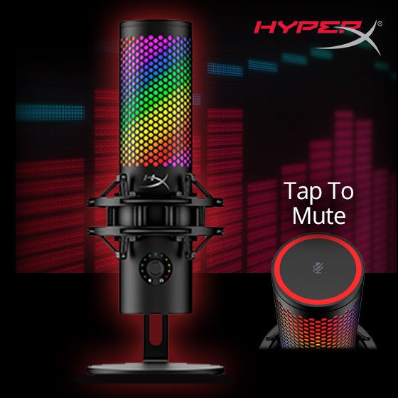 HyperX QuadCast 2 S USB Condenser Mic