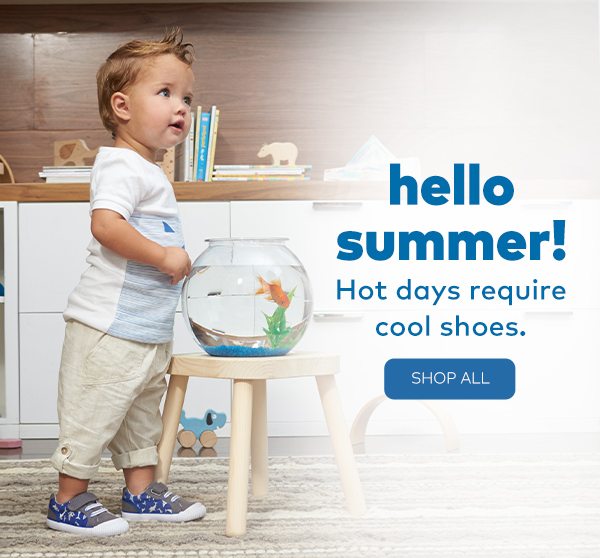 Hello Summer! Hot days require cool shoes. Shop all. 