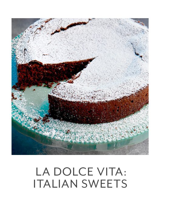 Class: La Dolce Vita • Italian Sweets