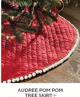 Audree Pom Pom Tree Skirt