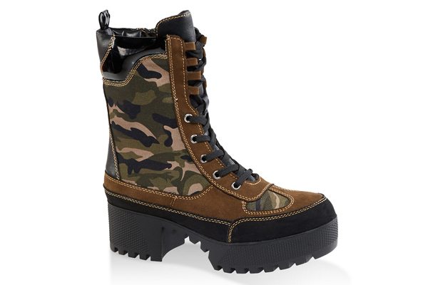 Platform Lace Up Combat Boots