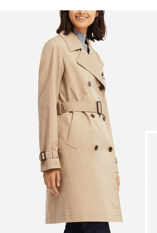 WOMEN TRENCH COAT $79.90