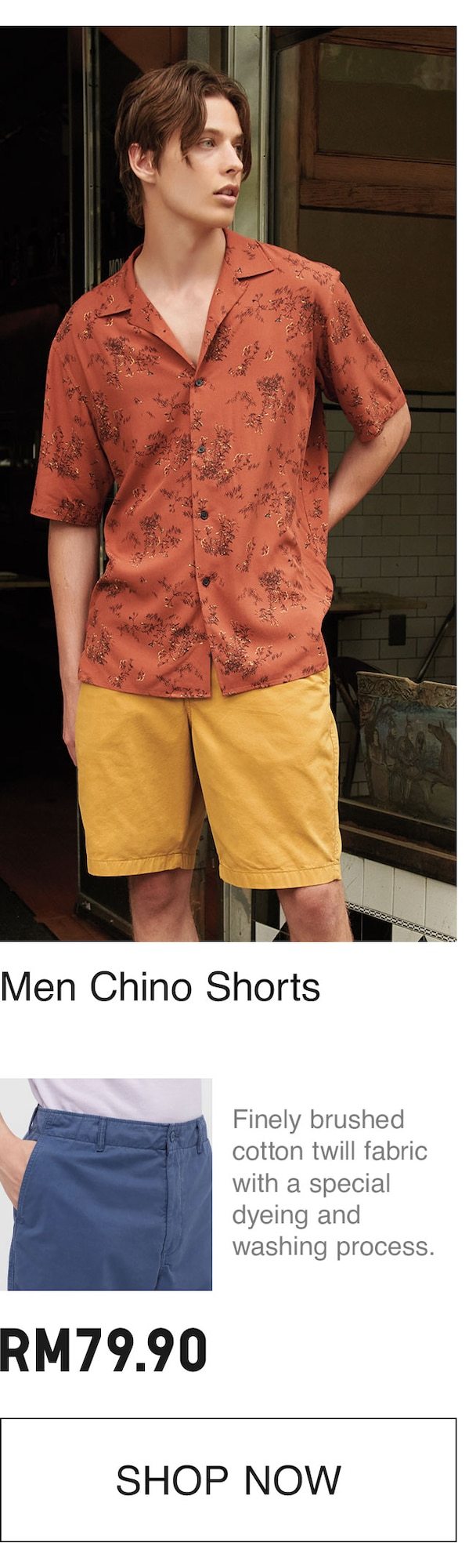 CHINO SHORTS