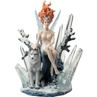 Crystal Fairy Statue