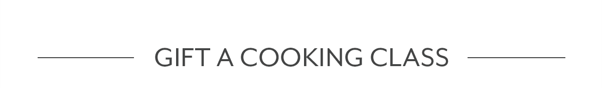 Gift a Cooking Class