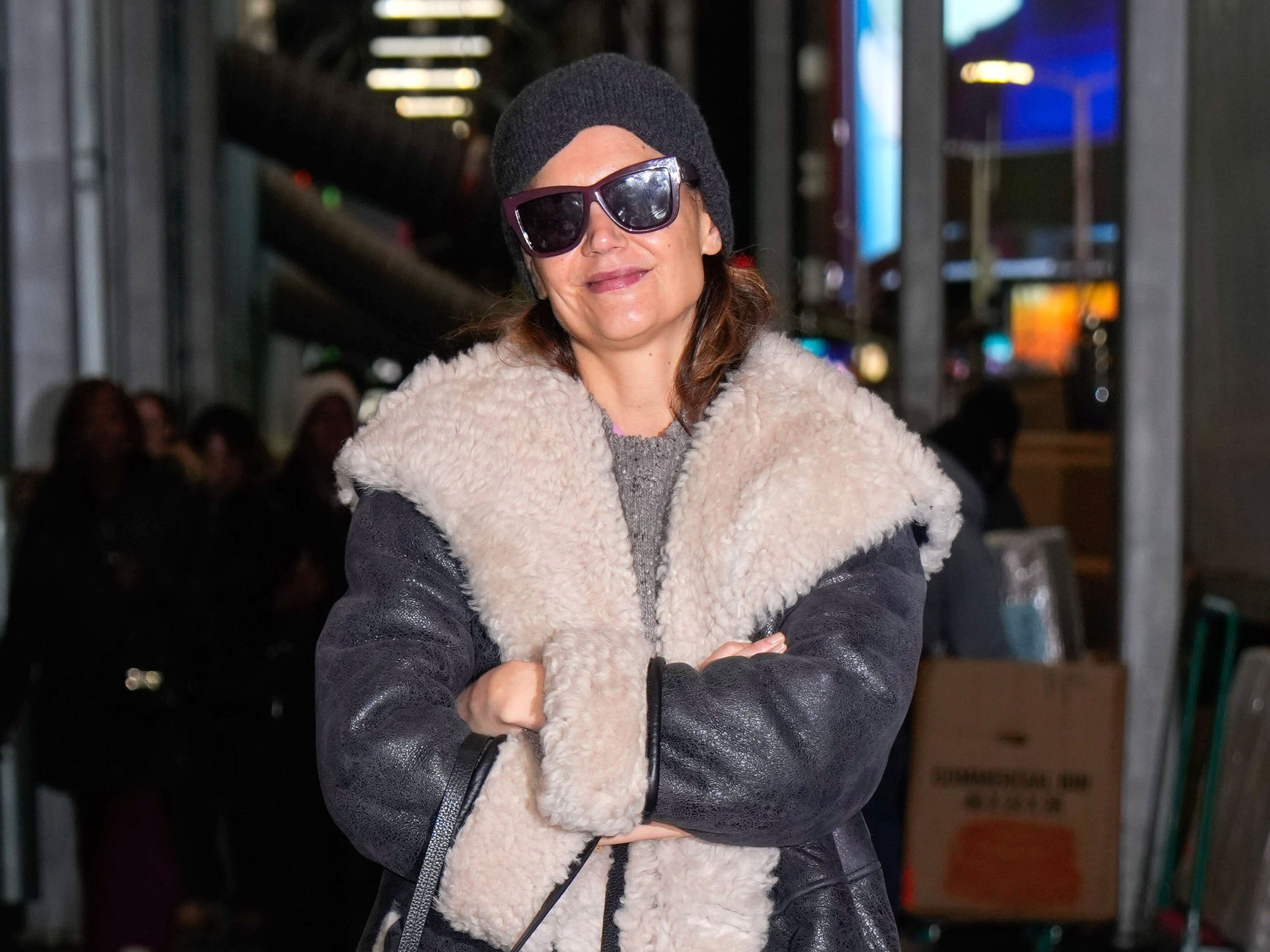 Katie Holmes in New York