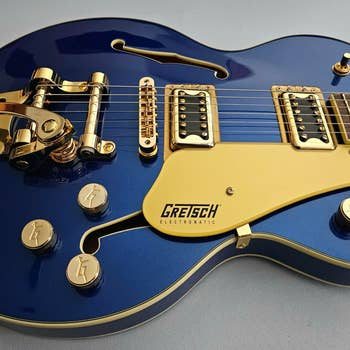 G5655TG Electromatic Center Block Jr. - Azure Metallic