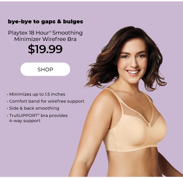 Minimizer Wirefree Bra