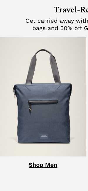 Grand Giving Event | Shop Men's Bags